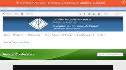 60th Annual Conference of the Canadian Psychiatric Association 2010