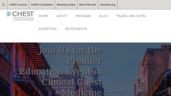 Chest 2010: American College of Chest Physicians (ACCP) Annual Meeting