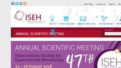 Society for Hematology and Stem Cells - ISEH 39th Annual Scientific Meeting 2010