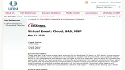 Virtual Event: Cloud, SAS, MSP 2010