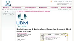 Bank Systems & Technology Executive Summit 2010