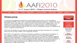 Fire Investigators Conference - AAFI2010