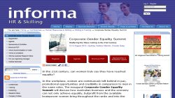Corporate Gender Equality Summit 2010