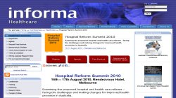 Hospital Reform Summit 2010