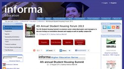 The Inaugural Student Housing Summit 2010