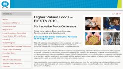 Higher Valued Foods - FIESTA 2010