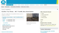 Garden Tea Party - ACT Textile Arts Association 2010