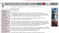 26th Euopean Crystallographic Meeting