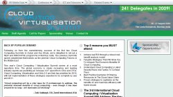3rd International Cloud Computing/Virtualisation Summit - India 2010