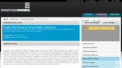 Digital Marketing & Social Media Influence 2010
