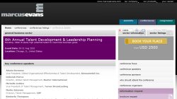 6th Annual Talent Development & Leadership Planning 2010