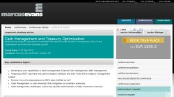 Cash Management and Treasury Optimisation 2010