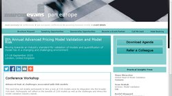 3rd Annual Pricing Model Validation 2010