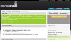 3rd Annual International `Trade and Customs Compliance Strategies` 2010