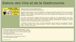 Salon des vins et de la gastronomie Lyon 2010
