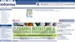 3rd PHARMA MARKETING & SALES FORCE STRATEGIES ASIA