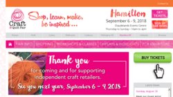 Craft & Quilt Fair, Hamilton 2010