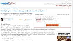 Stability Program to support Shipping and Distribution of Drug Products 2010