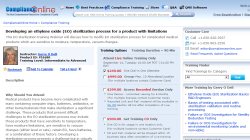 Developing an ethylene oxide (EO) sterilization process for a product with limitations 2010