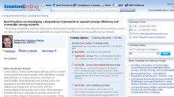 Best Practices on Developing a Regulatory Framework to expand energy efficiency and renewable energy markets 2010
