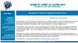 10th Asia-Pacific Microscopy Conference (APMC-10 2012)