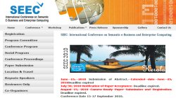 Semantic E-business and Enterprise Computing (SEEC) 2010