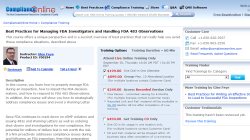 Best Practices for Managing FDA Investigators and Handling FDA 483 Observations