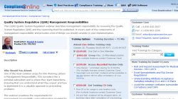 Quality System Regulation (QSR) Management Responsibilities 2010