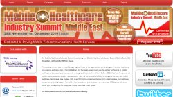 Mobile Healthcare Industry Summit  Middle East 2010