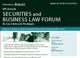 9th Annual SECURITIES and BUSINESS LAW FORUM