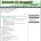 Sustainable City Development