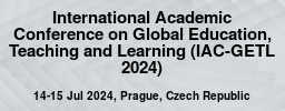 International Academic Conference on Global Education, Teaching and Learning (IAC-GETL 2024)