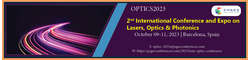 2nd International Conference and Expo on Laser, Optics & Photonics (Optics-2023)