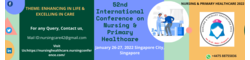 52nd International Conference on Nursing & Primary Healthcare