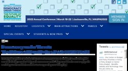 American Society for Public Administration (ASPA) 2022 Annual Conference