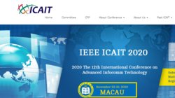 16th International Conference on Advanced Infocomm Technology (ICAIT 2024)