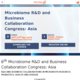 Microbiome R&D and Business Collaboration Congress: Asia