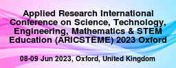 Applied Research International Conference on Science, Technology, Engineering, Mathematics & STEM Education (ARICSTEME) 2023 Oxford