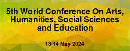 5th World Conference On Arts, Humanities, Social Sciences and Education