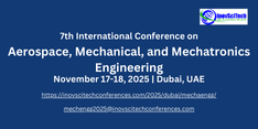 7th International Conference on Aerospace, Mechanical, and Mechatronics Engineering (ISTAMME 2025)