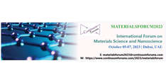 International Forum on Material Science and Nanoscience (MATERIALSFORUM 2023)